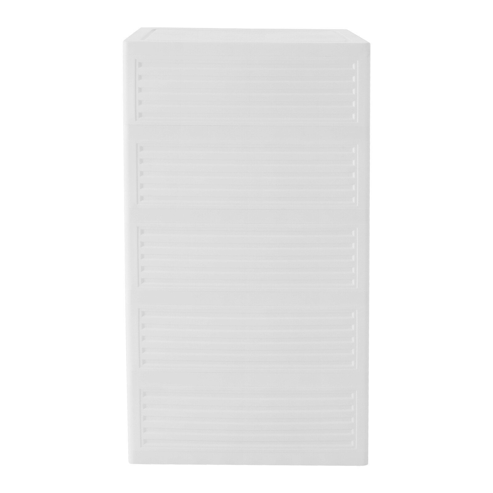 5-Tier Plastic 5 Drawers Dresser Storage Cabinet Bedroom Chest Closet Organizer