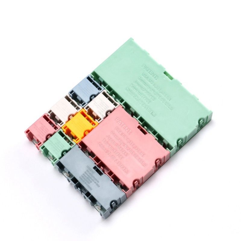 9 Values Storage Holder Removable Container Small Items Storage Box Portable