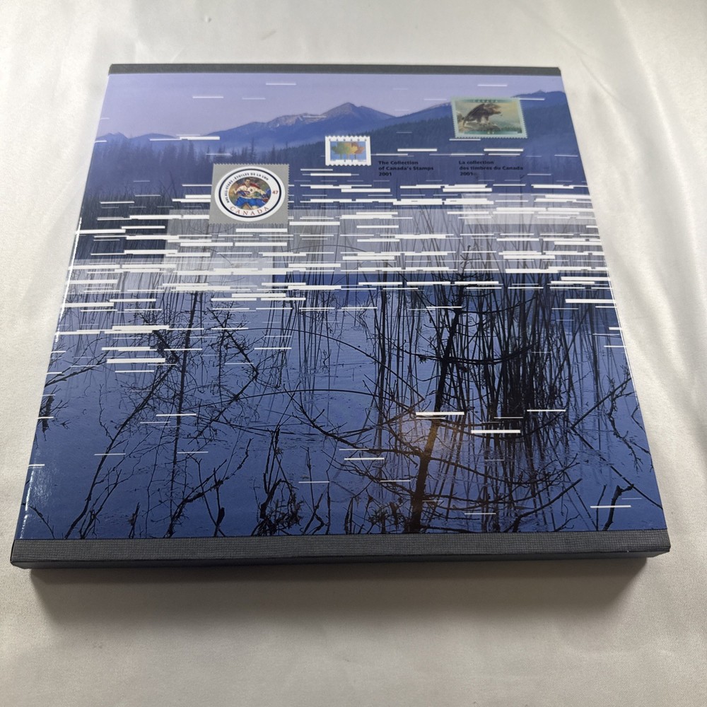 2001 Canada Post Yearbook Annual Official Stamp Issues - COMPLETE