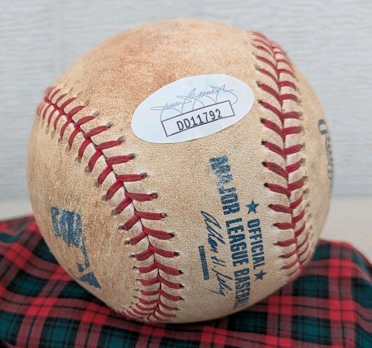 Mickey Morandini Autographed Baseball Omlb Jsa