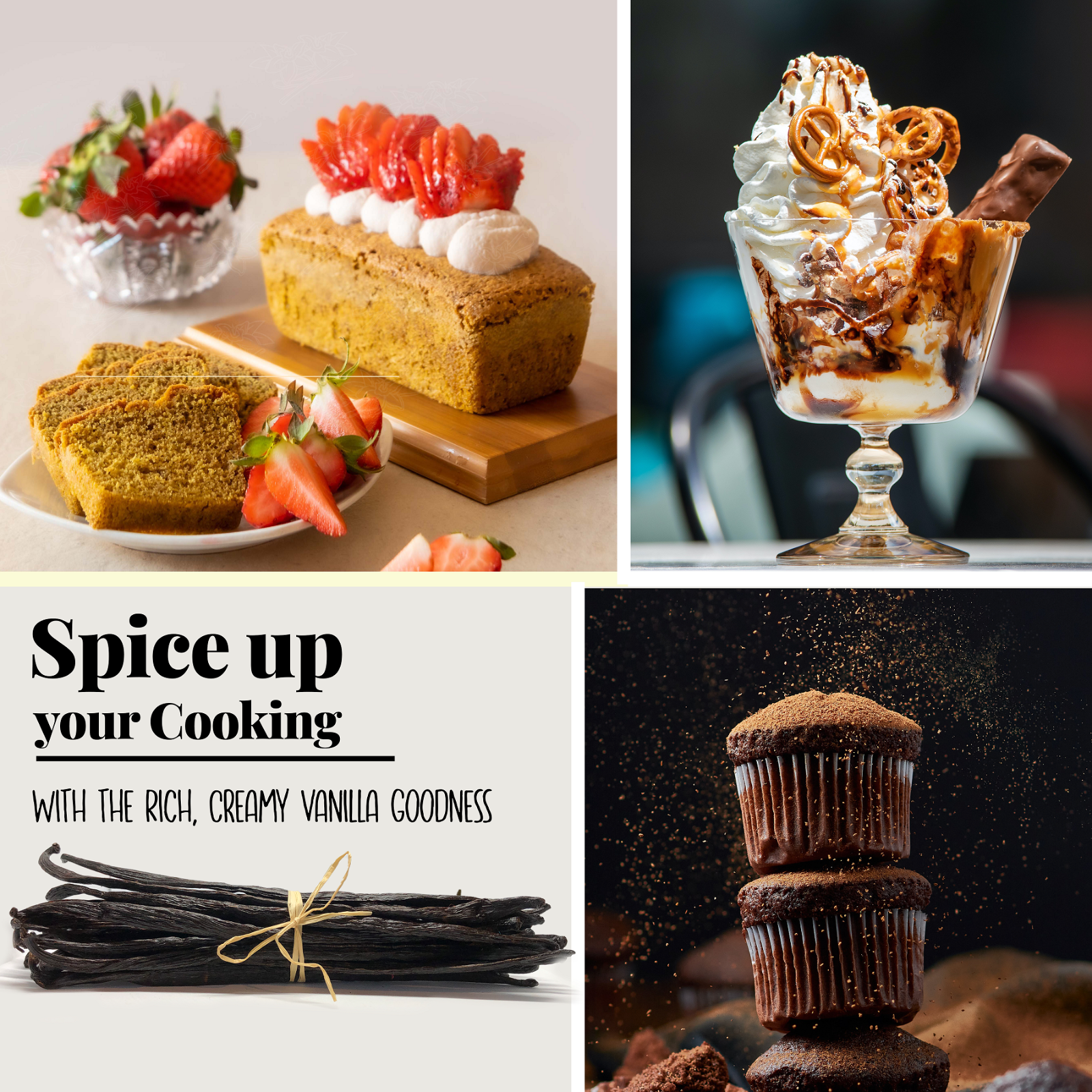 Whole Vanilla Beans Grade A, Vanilla Beans For Vanilla Extract & Baking