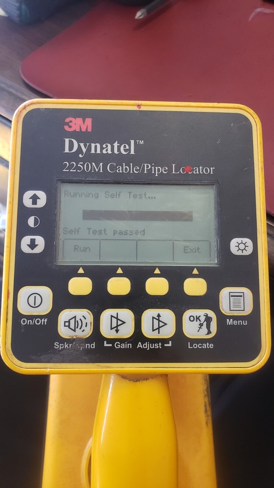 3M Dynatel Cable/Pipe Locator US Receiver Only 2250M TESTED WORKING