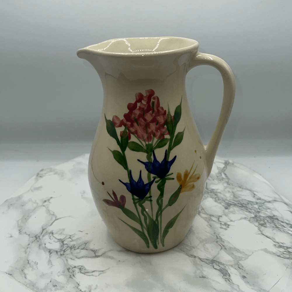 EMERSON CREEK POTTERY Iris Pitcher