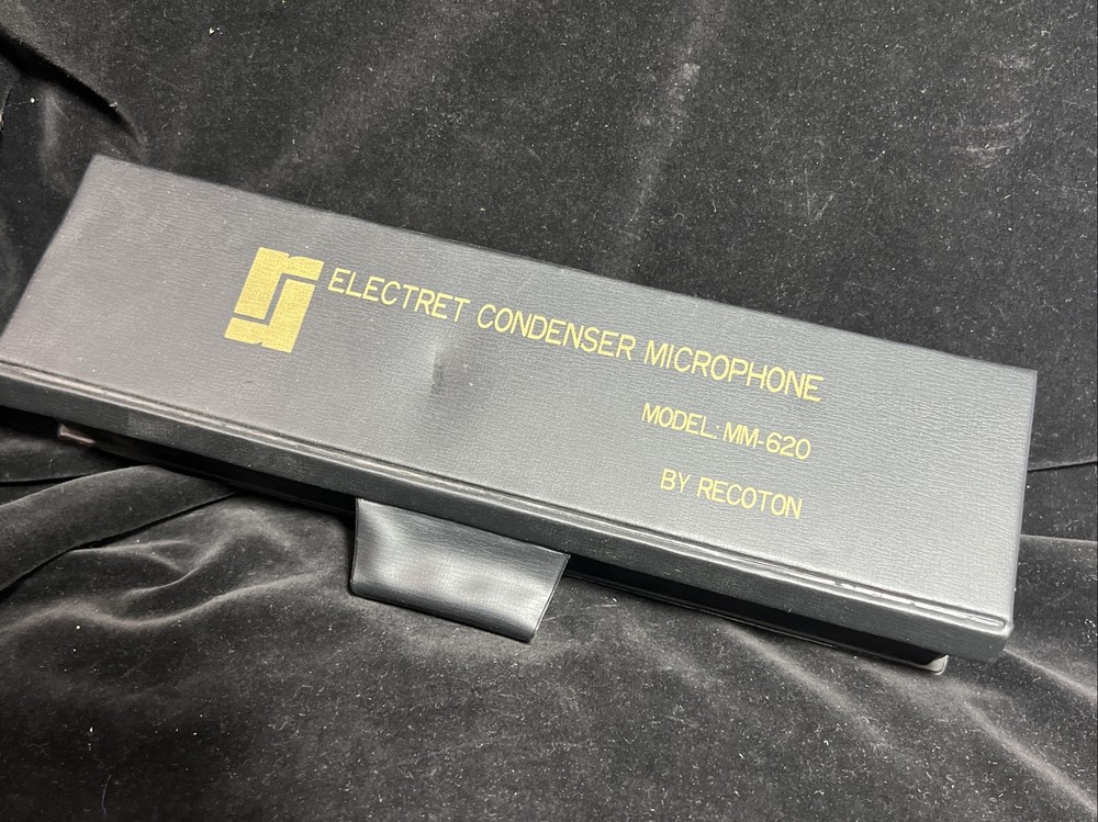 Recoton Model MM-620 Electret Condenser Microphone EMPTY Case Only