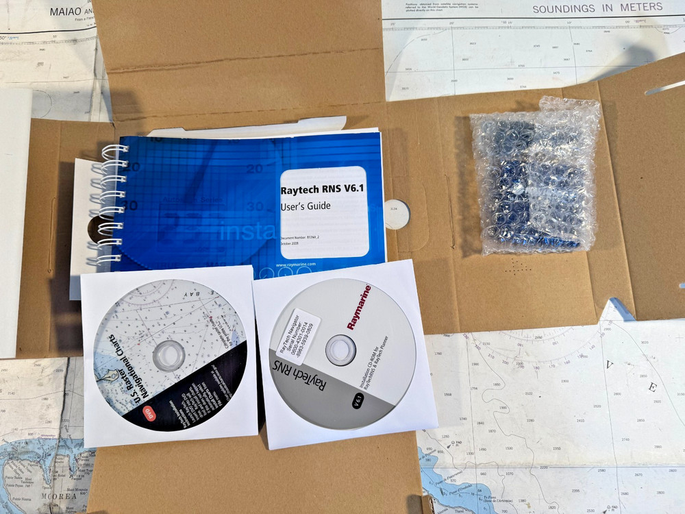 OEM Raymarine E112111 RayTech Navigator RNS Chartplotter Planner Software 6.1