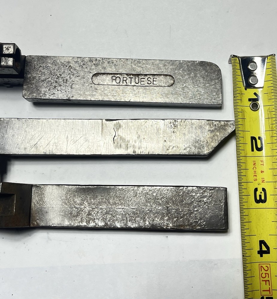 3 Machinist Lathe Tool Holders Used