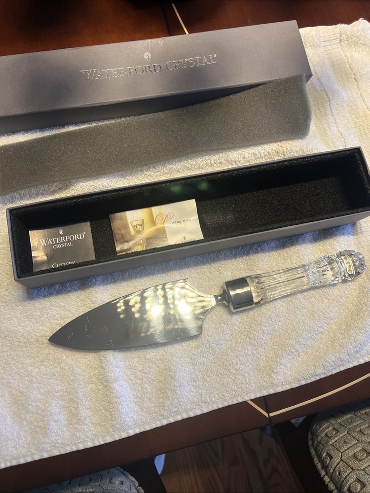 Waterford Crystal Wedding Cake Server