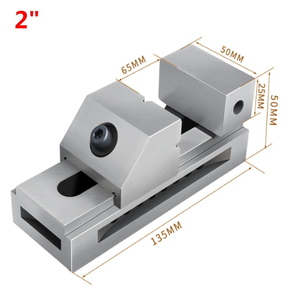 MIlling Machine Grinding Wire EDM Clamping Precision Vise For Mill 2"/3"