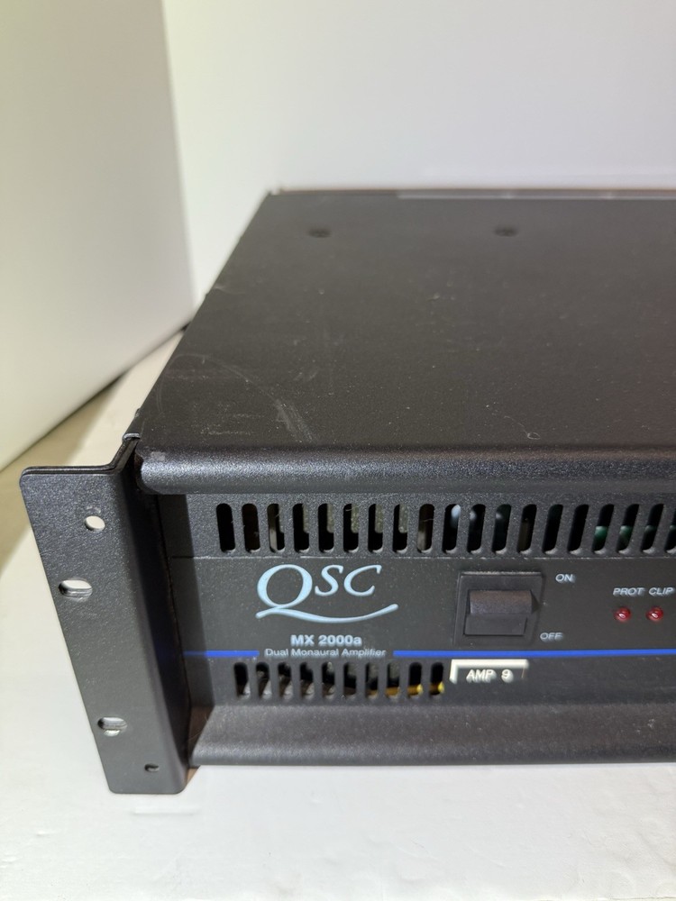 QSC MX2000A Dual Monaural Amplifier 120V 12A