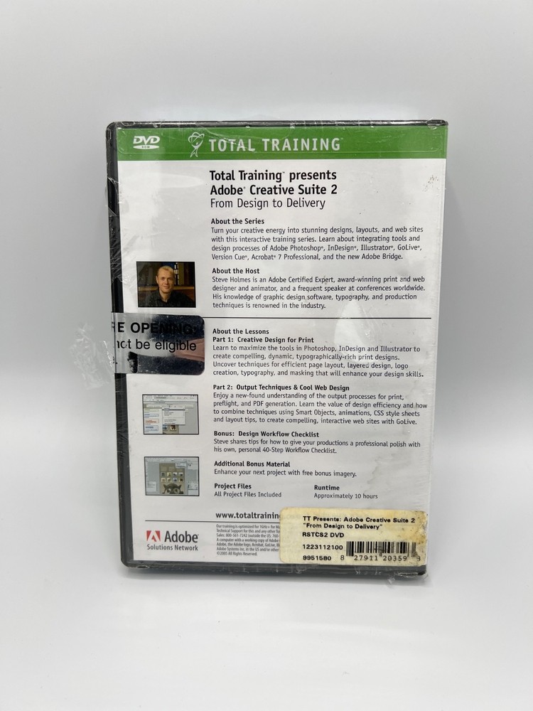 New Total Training Adobe Creative Suite 2 From Design to Delivery