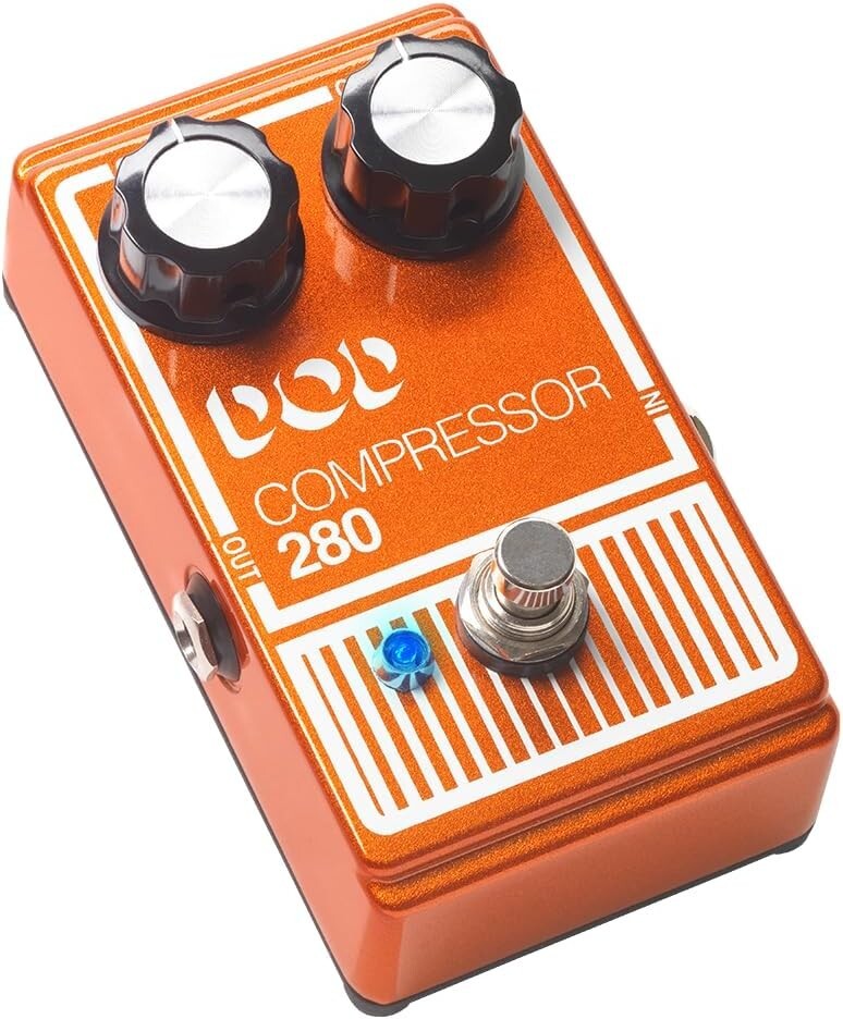 DOD by Digitech Compressor 280 Analog Compressor electric guitar Effect Pedal