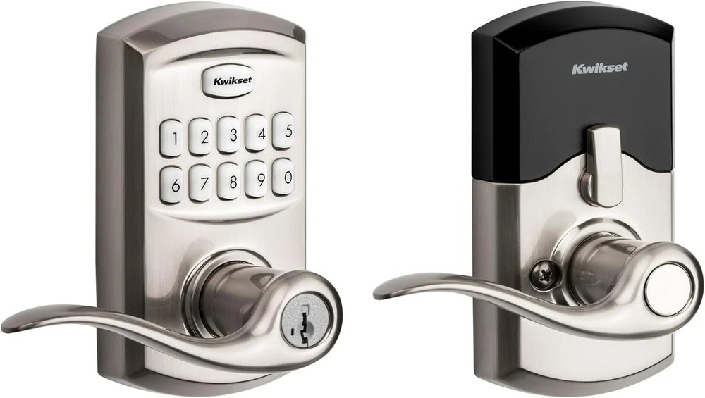 Kwikset SmartCode 917 Entry Residential Electronic Lever -99170-001