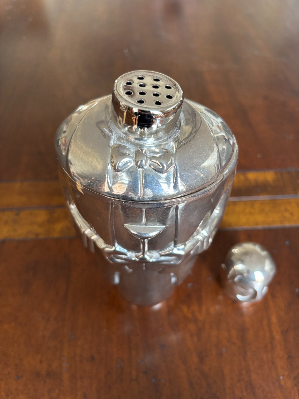 VINTAGE LENOX CHROME BUTLER MARTINI SHAKER