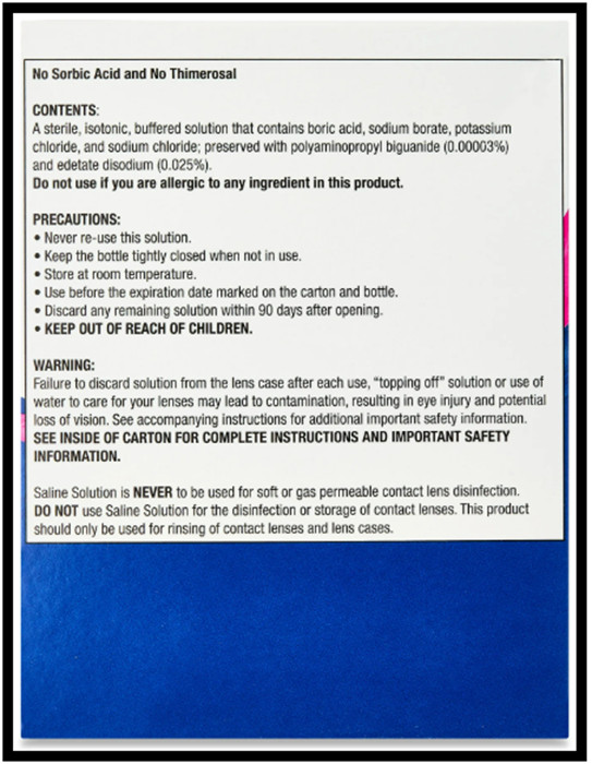 Equate Saline Solution for Sensitive Eyes, 12 fl oz, 2 Pack