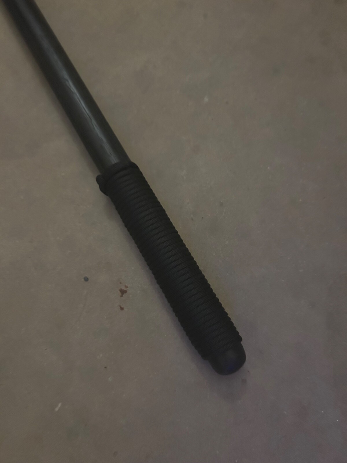 Pair Of Handmade Tactical Ninja Hanbo Escrima Fight Sticks - 36" - Black