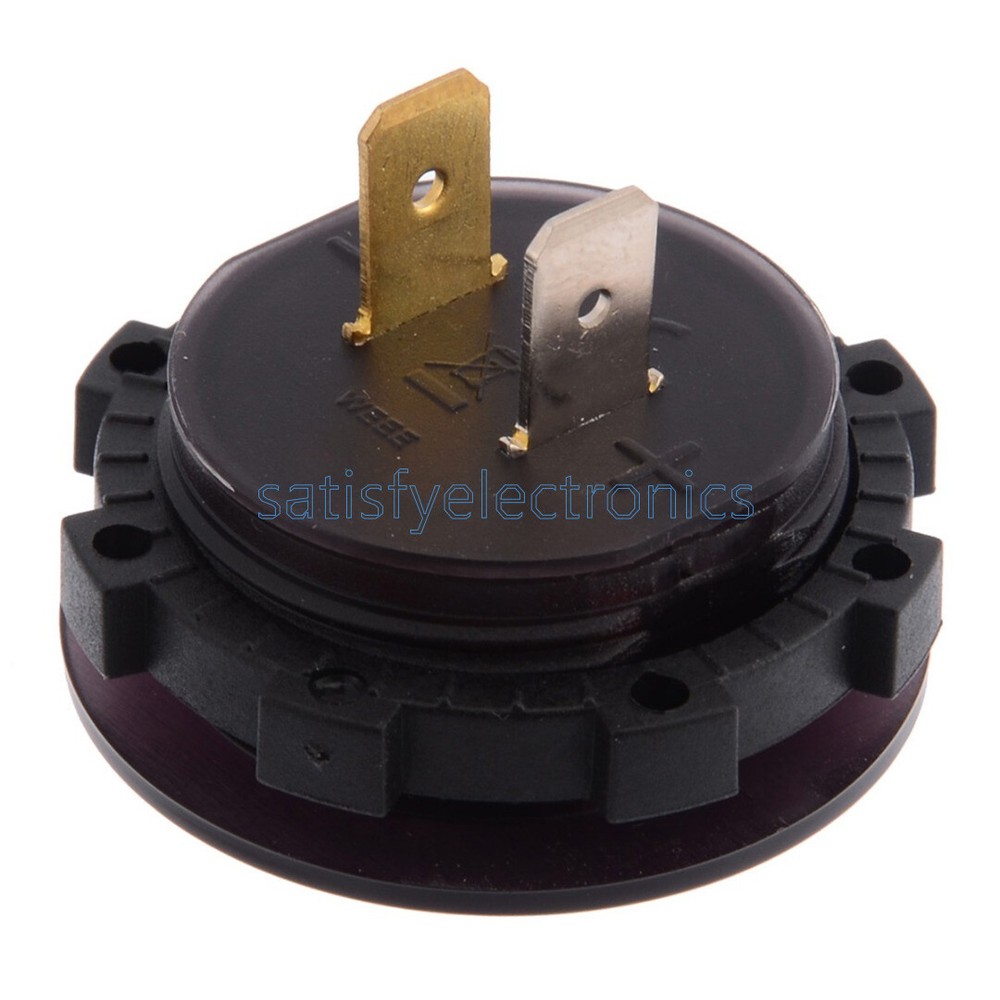 DC 5-48V Waterproof Car Motorcycle LED Panel Digital Volt Voltage Meter Display