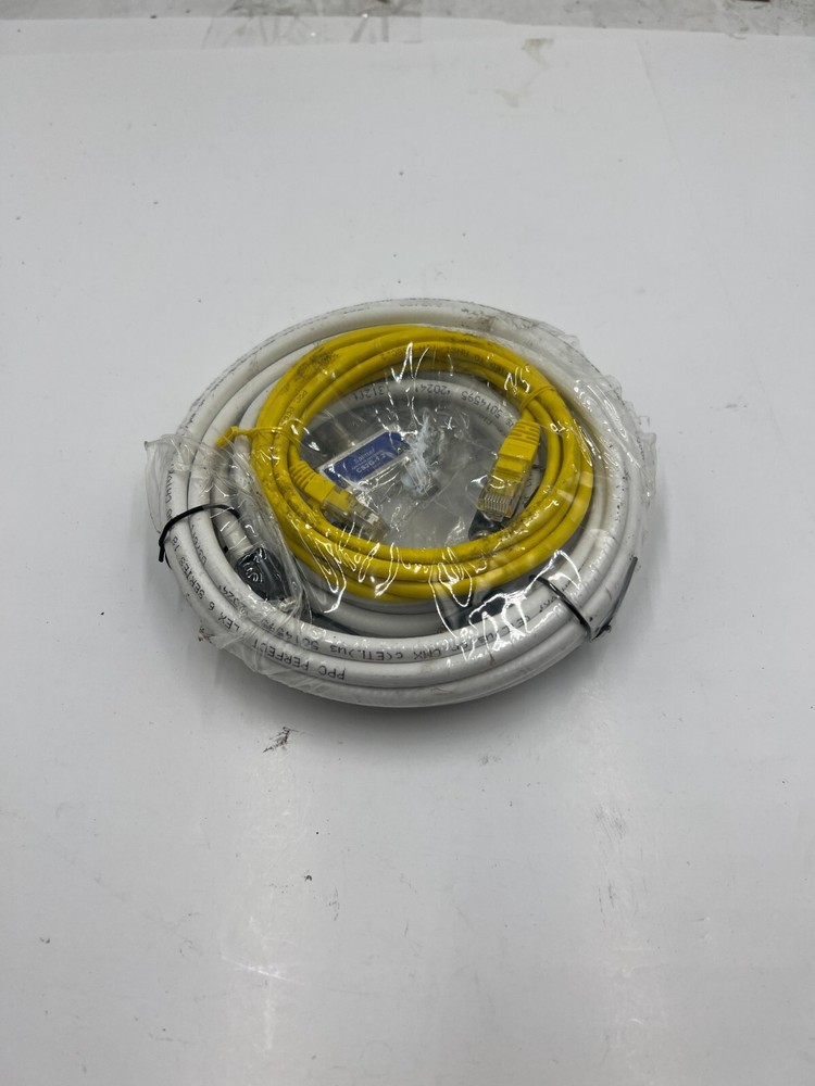 Spectrum PPC Belden Internet Modem Coax & Cat 5E Ethernet Cable CH-SIK-DATA-02B