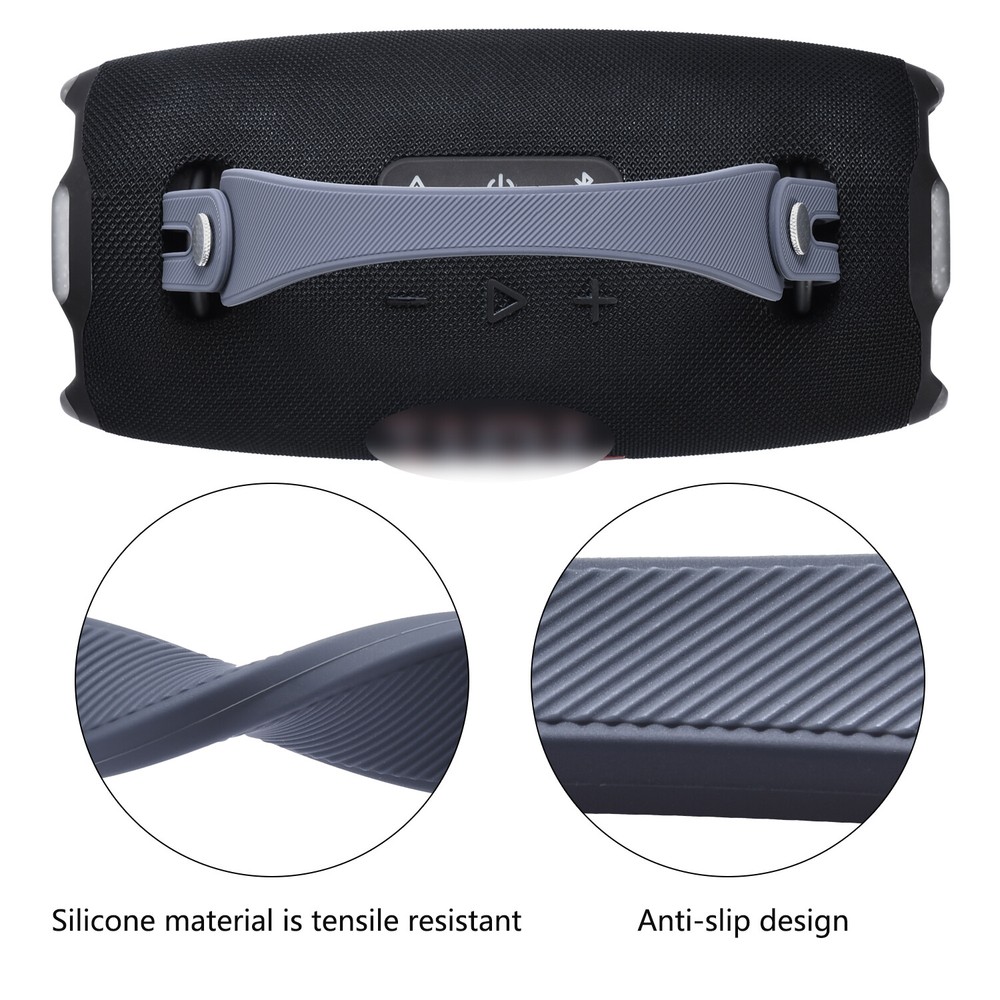 For JBL Xtreme 4/3/2 Wireless Bluetooth Audio Universal Silicone Carrying Strap