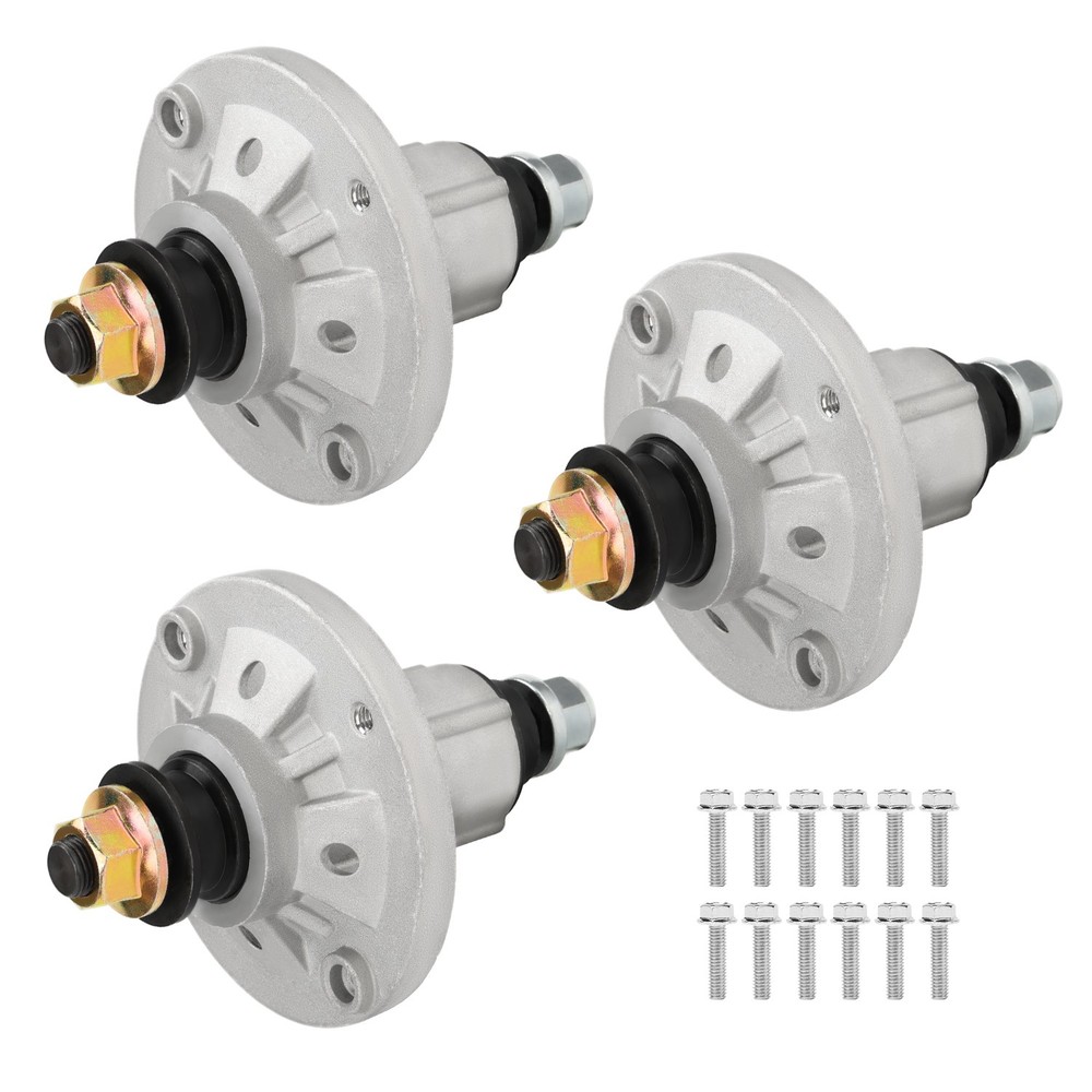 3 x Spindle Assemblies for John Deere D170 E140 E150 E160 E170 AUC15811 48" 54"