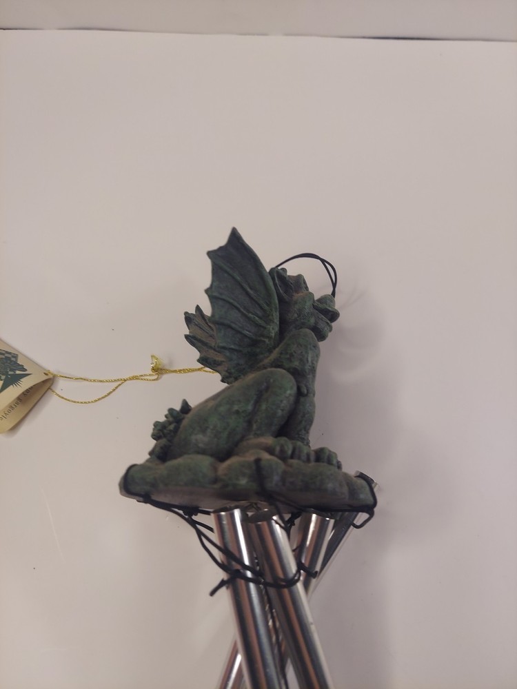 Resin Gargoyle Gaurdian Wind Chime