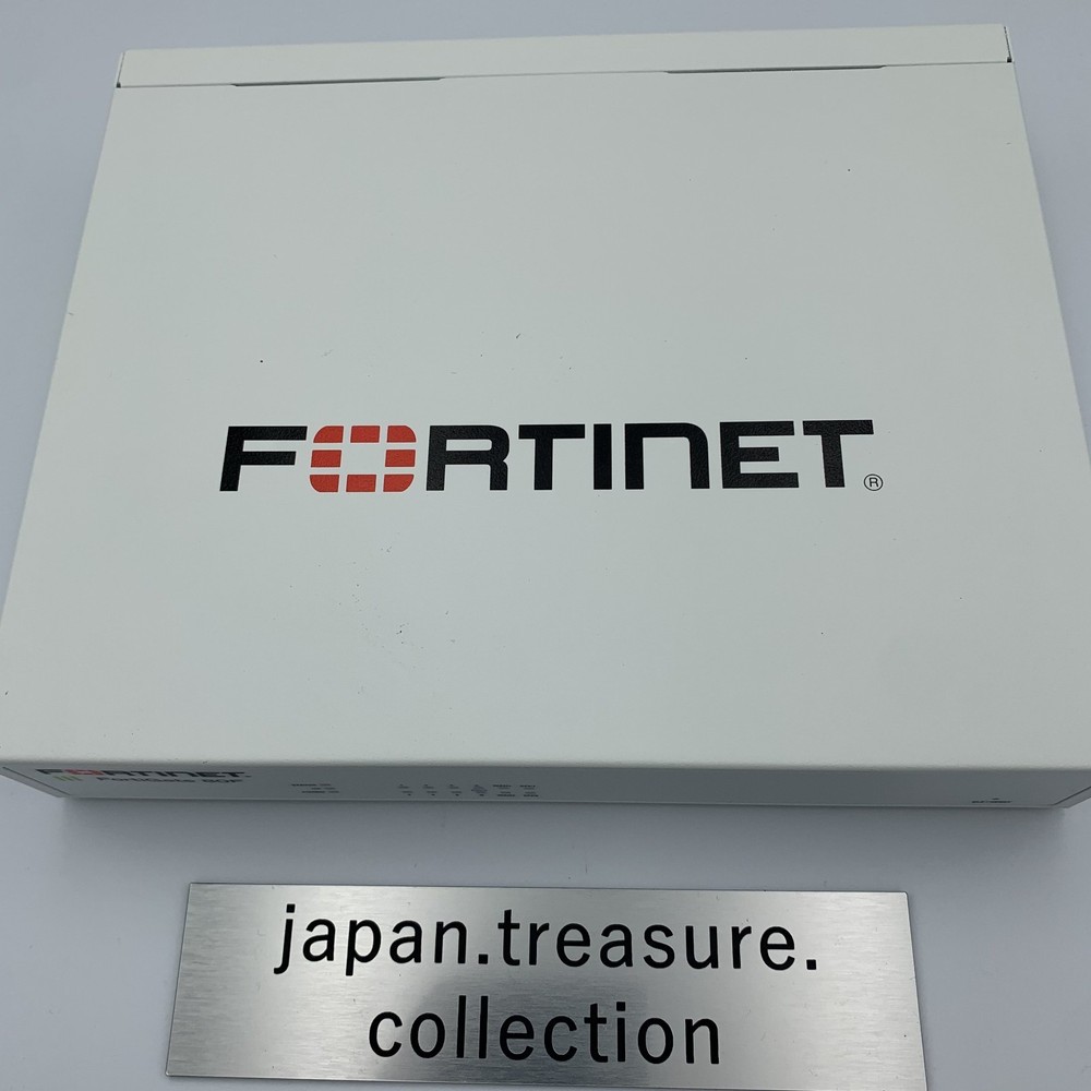 Fortinet Fortigate 80F Network Security Firewall Initialized FG-80F w/Adapter JP