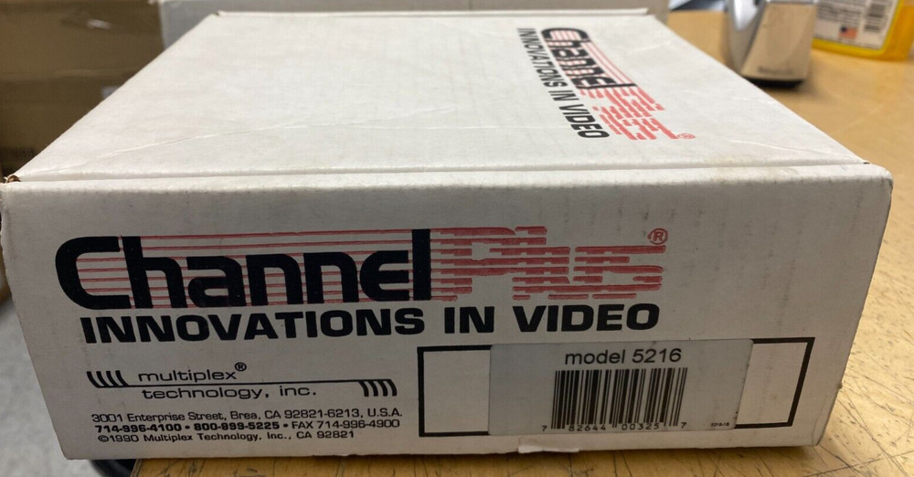 Channel Plus Model 5216, DIN-mount Modulator