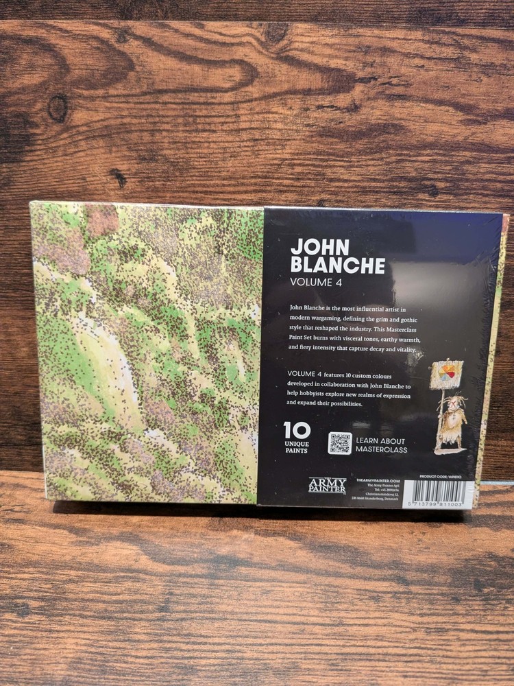 John Blanche Masterclass Vol 4 Paint Set — Grimdark NEW