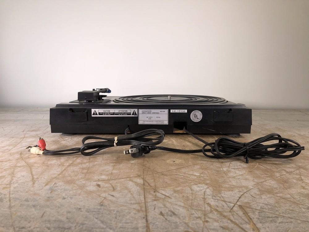 KENWOOD KD-55R DIRECT DRIVE AUTOMATIC RETURN TURNTABLE