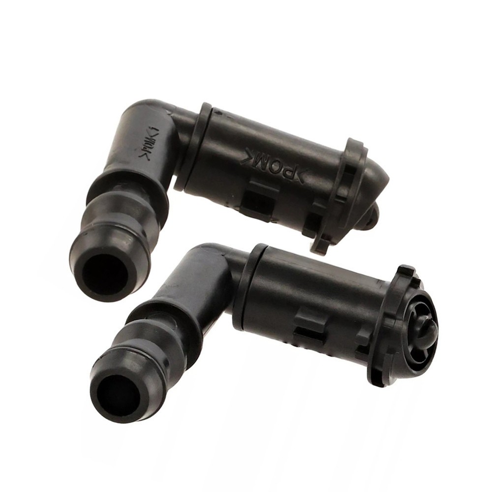 Pair Front Bumper Headlight Washer Nozzle Spray Replacement For CTS 2008 2009