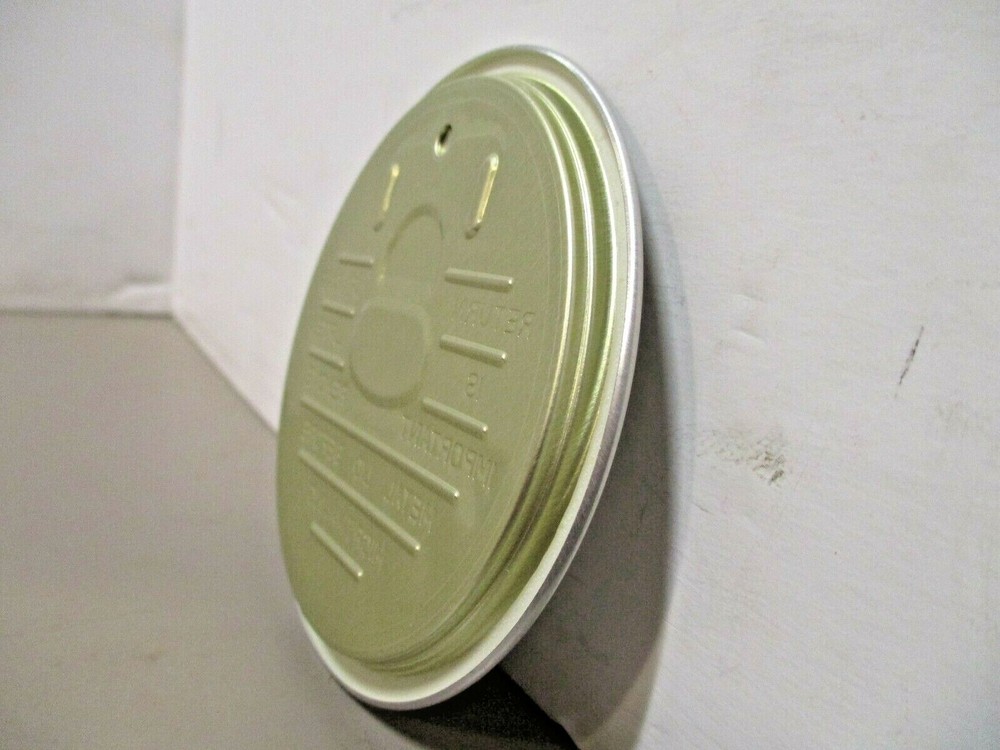 50 Pack 83mm Ring-Pull Canning Lid Easy Open Tinplate Round Full Aperture