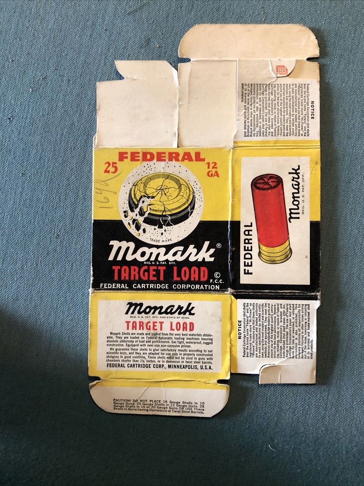 Federal Monark Target Load Box Qty 4