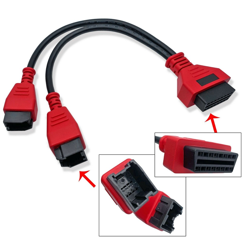 FCA 12+8 Adapter Cable Bypass For Chryslers Security Autel Module Universal