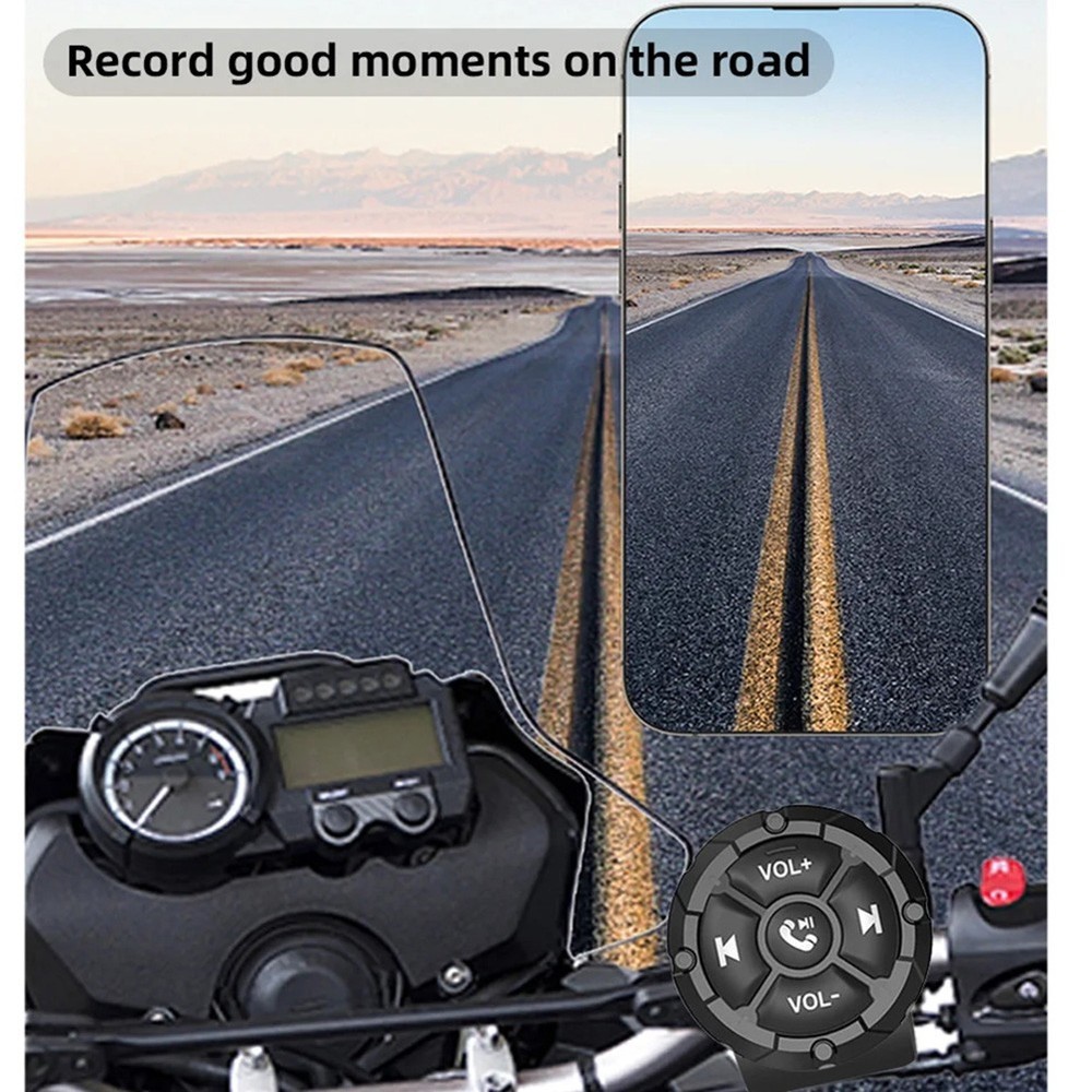 Communication BT Media Controller Waterproof Wireless BT Media Controller