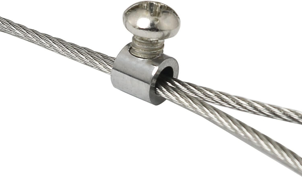 2PCS Stainless Steel Gate Latch Cable Adjustable Gate Pull Cord Gate Latch Cable