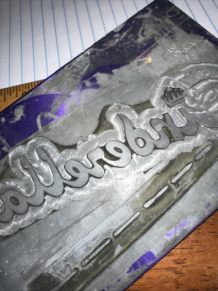 Print Plate “ Cinderella “ Crown