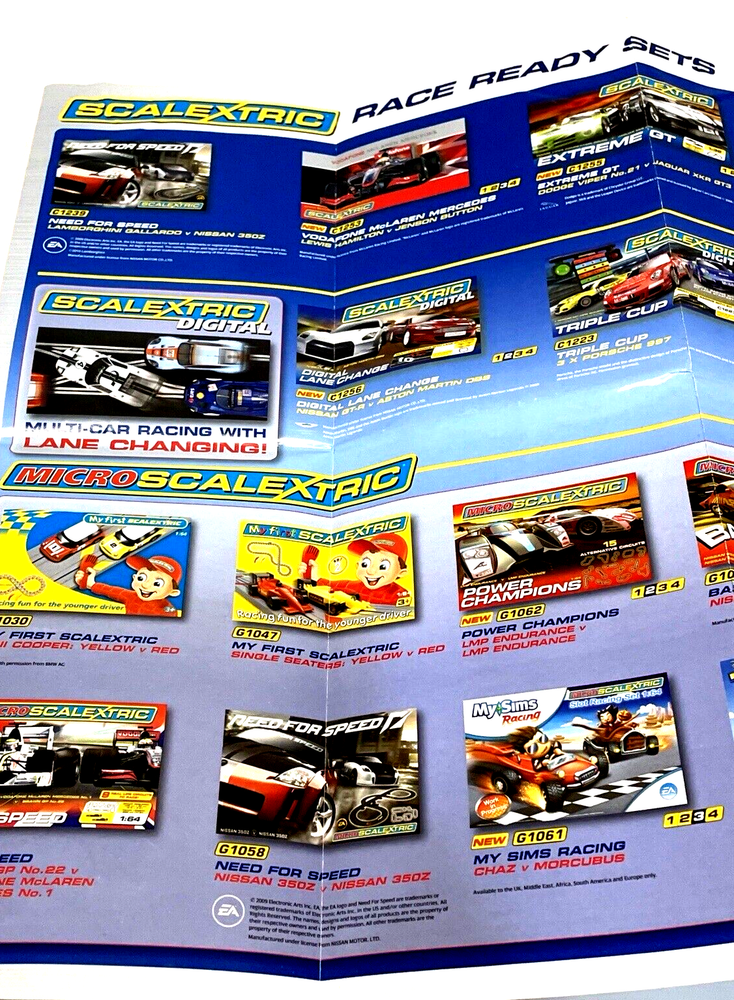 Scalextric 1:32 2010 Pamphlet
