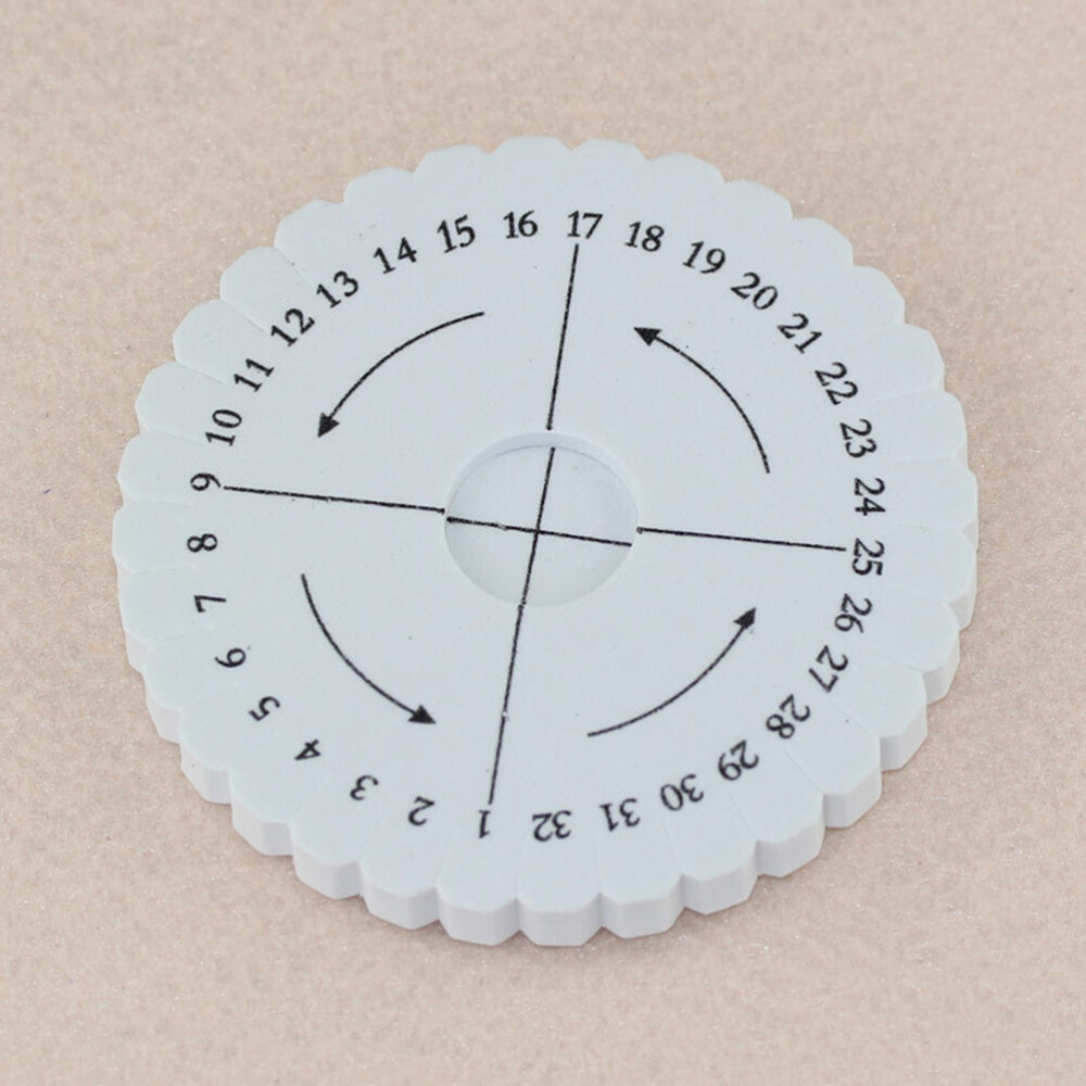 4PCS Practical Rope Braiding Disc Braiding Plate Knitting Disc Disk Tray Disk