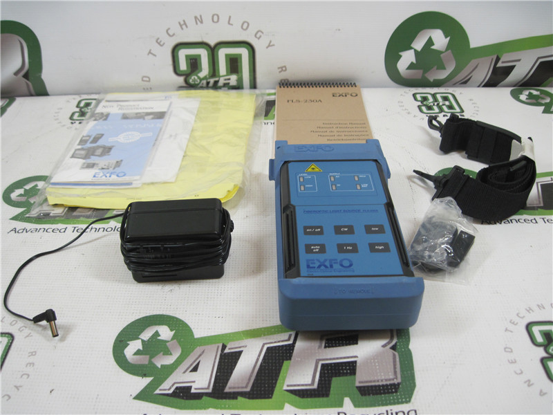 EXFO FLS-230A-U25 Fiber Optic Tester Precision Light Source