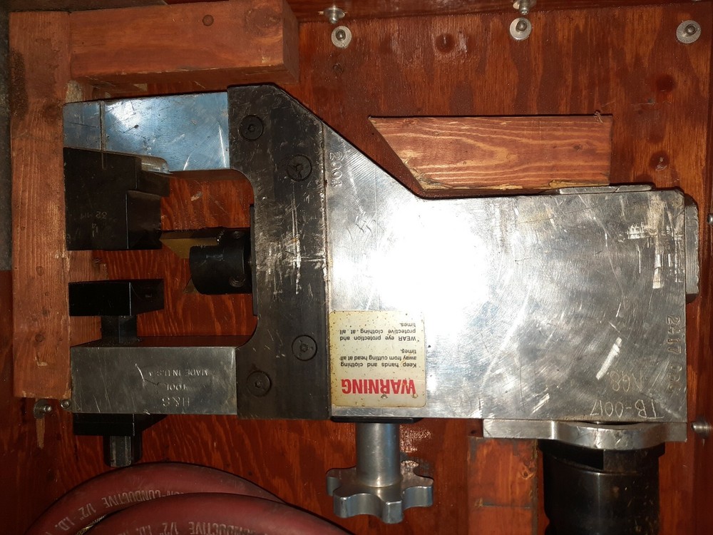 H&S Compact Pneumatic Pipe Beveler Bevelling Machine 1"- 2 1/2"
