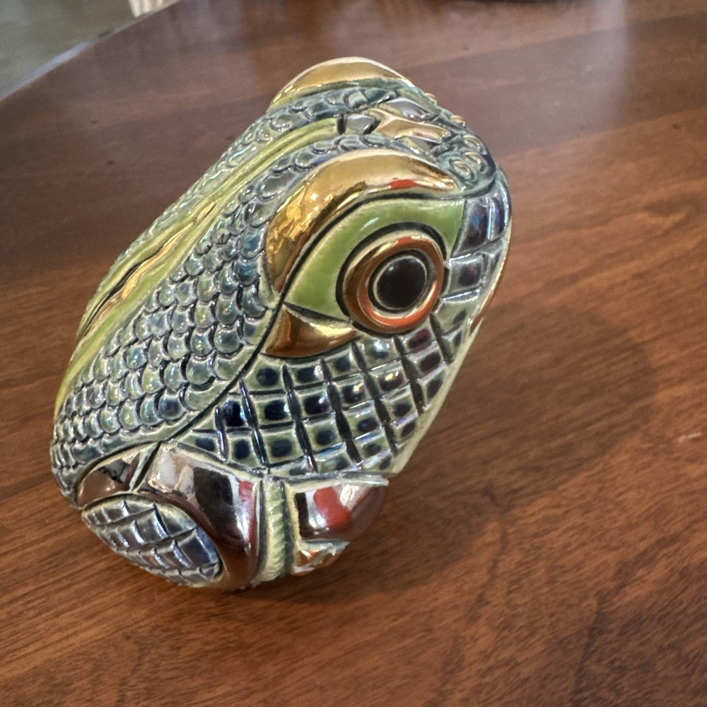 Rinconada Silver 2000 Anniversary Toad 731 Figurine piece RARE