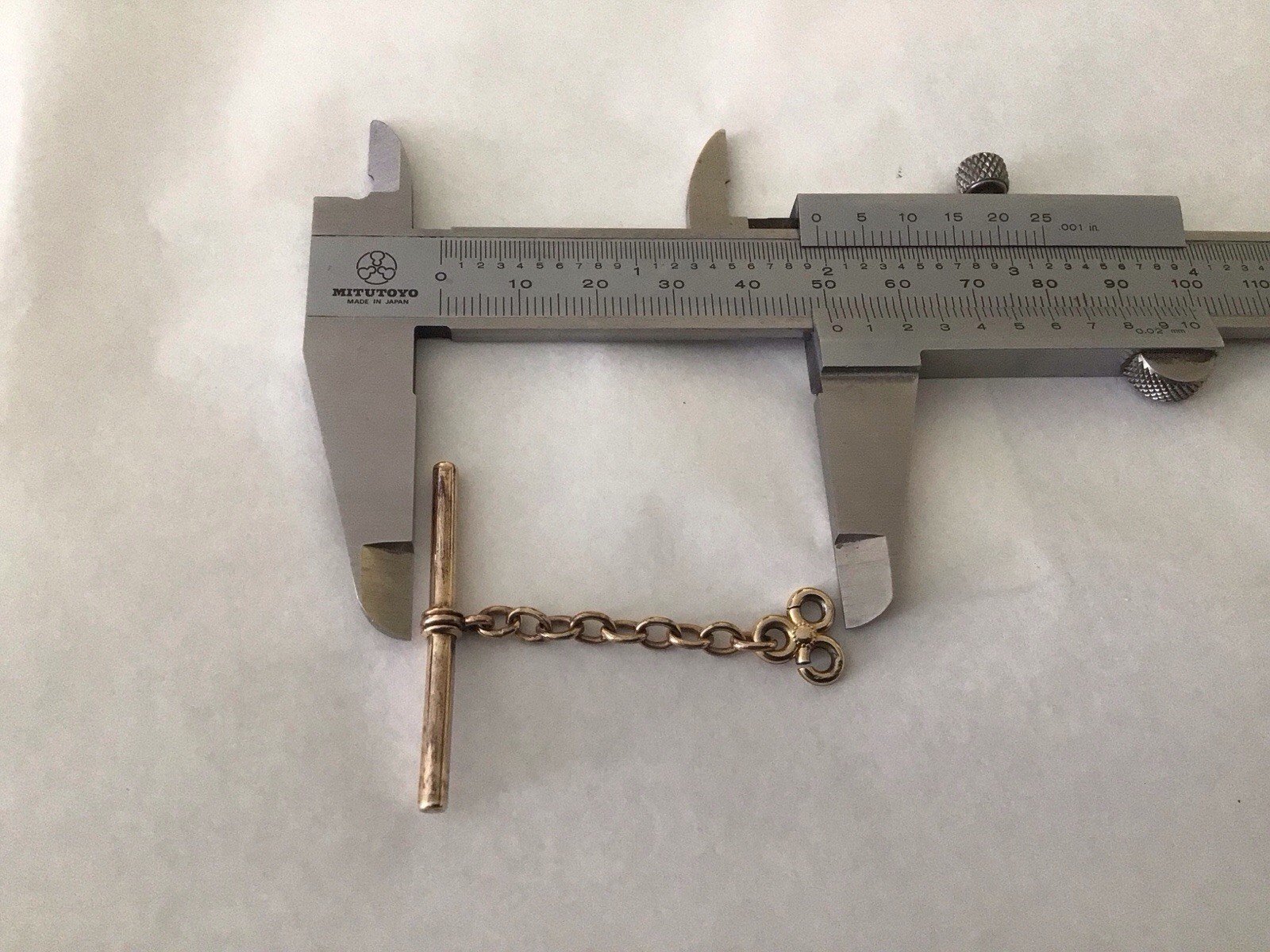 Vintage Gold Filled Chain Fob for Pocket Watch.