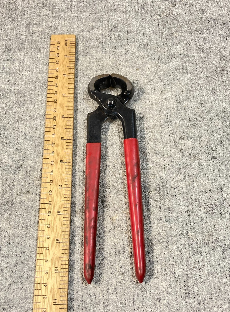 Cutting Nippers End Cut 8" Coated Handles USA