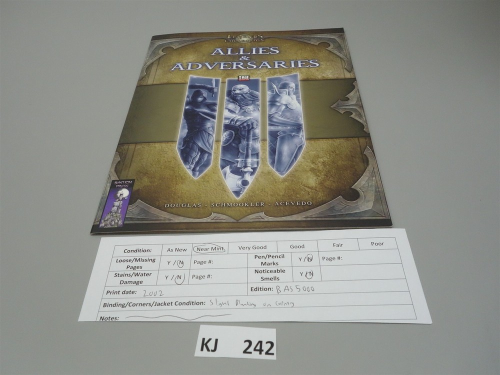 Legends Collection: Allies and Adversaries (d20 System)