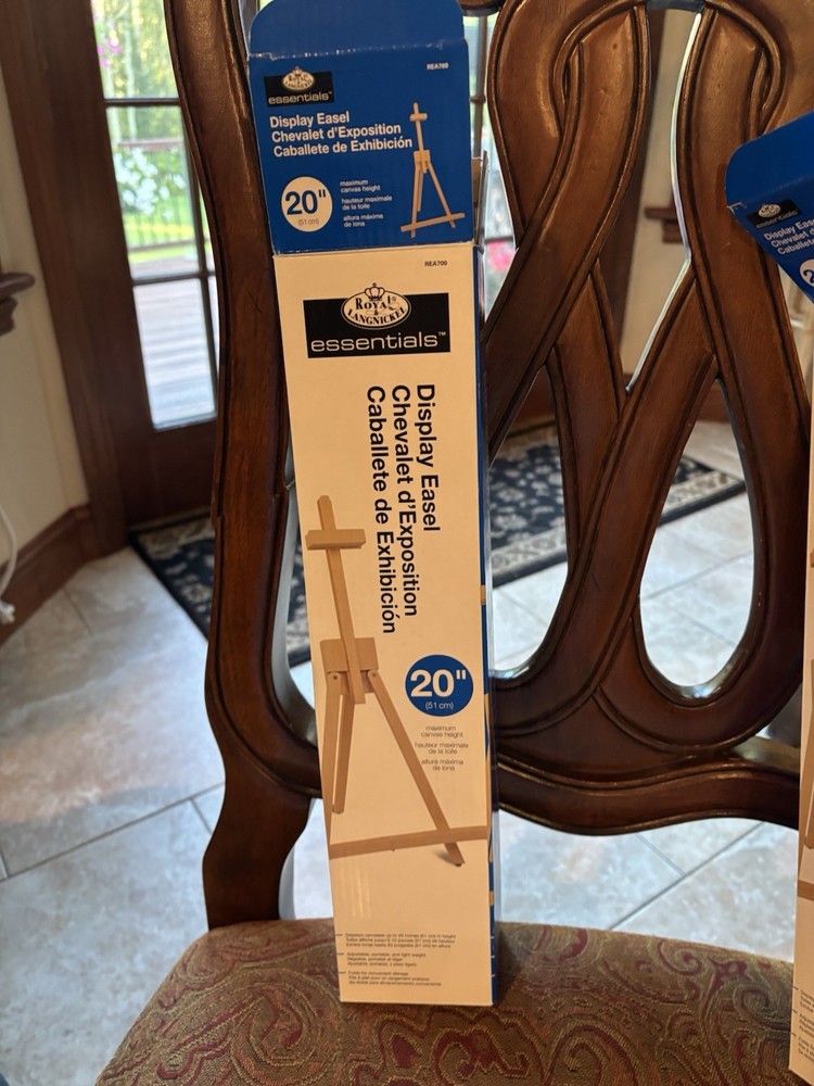 2 Essentials Art Supply 20” Medium Tabletop Display Stand A-Frame Artist Easel