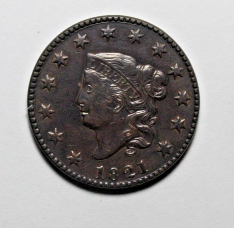 1821 Large Cent LRP331