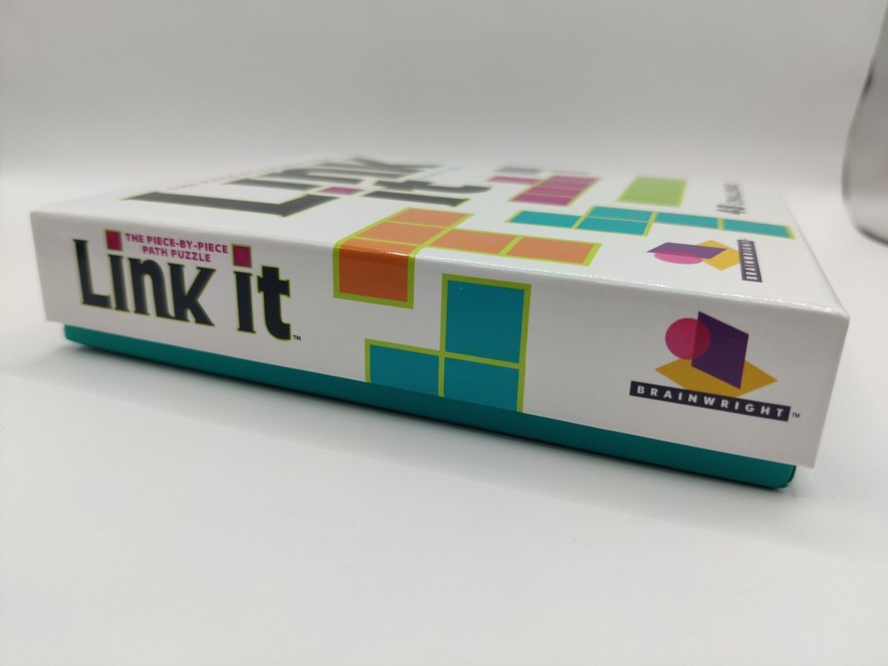 Link it Path Puzzle The Piece-By-Piece Path Puzzle 48 Challenges Brainwright