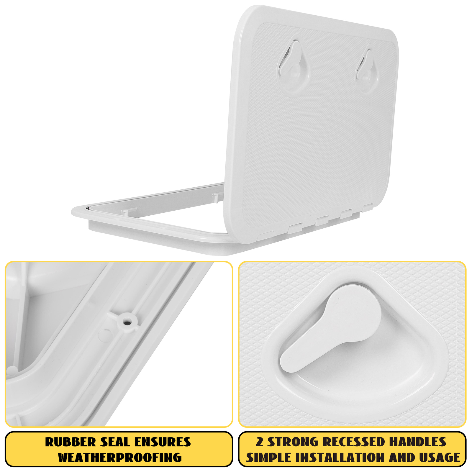 24" x 14" Boat Access Hatch & Lid Deck Access Hatch Boat Deck Hatch Caravan RV