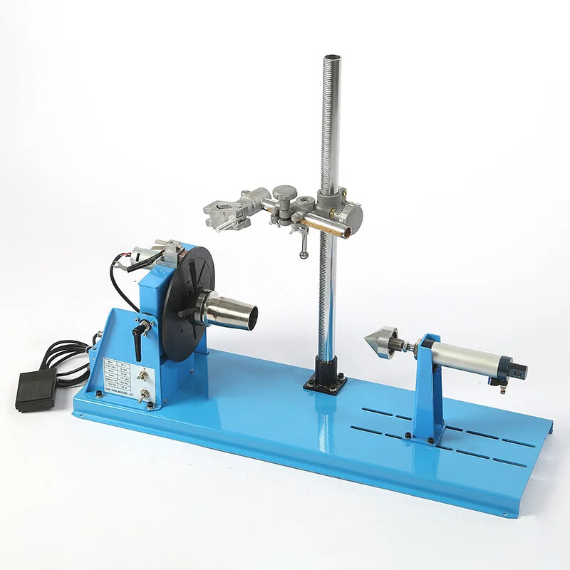 Compact Welding Positioner Combined Automatic Welding Turntable HD-10 220V