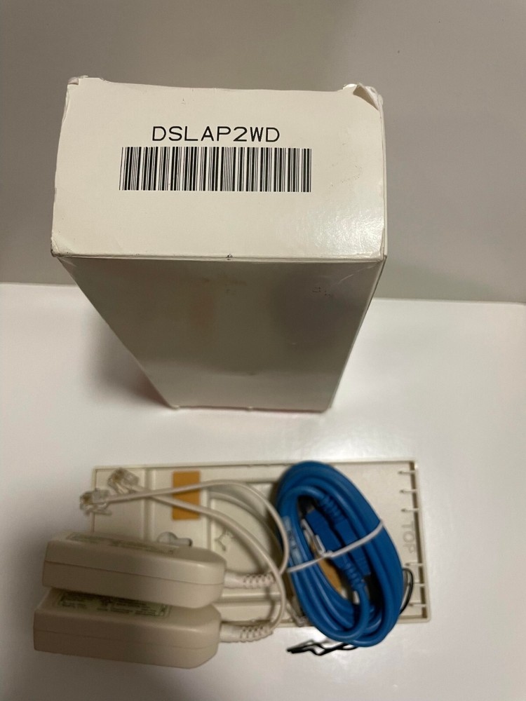 DSL Phone Filter Kit-Model DSLAP2WD (2) InLine (1) Wall Filter Open package
