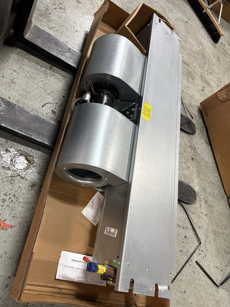 New Horizontal Recessed Hydronic Air Handler